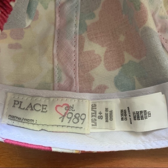 Children’s Place Floral Cap - Picture 4 of 5